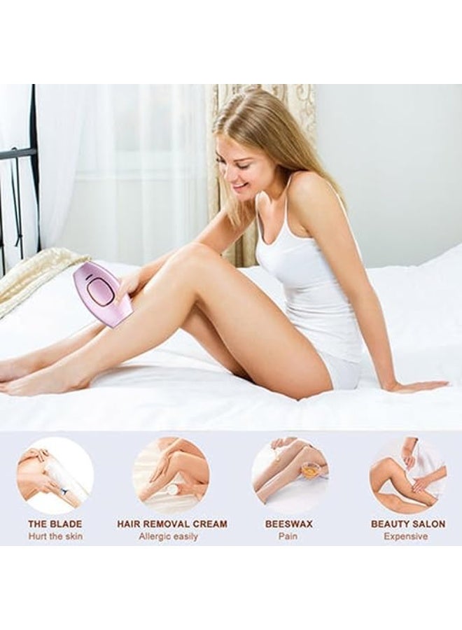 جهاز إزالة الشعر بالنبض الضوئي من فزيولاين، مع 5 مستويات طاقة،  دون ألم للنساء والرجال، شعر للوجه، والساقين، والذراعين، والجسم - Image 3